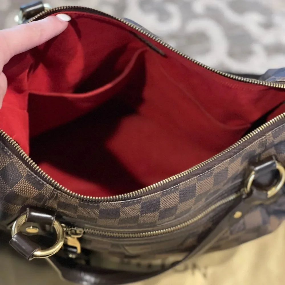 Louis Vuitton DAMIER EBENE EVORA MM